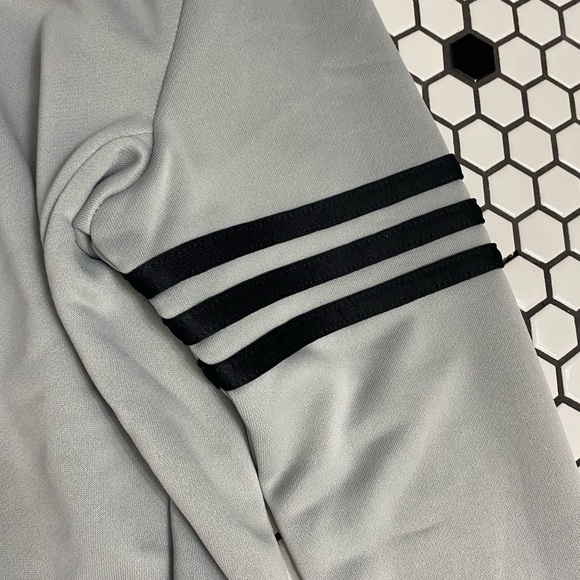 NWT Adidas golf 3 stripe jacket size small - Picture 6 of 7